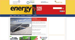 Desktop Screenshot of energyforecastonline.co.za